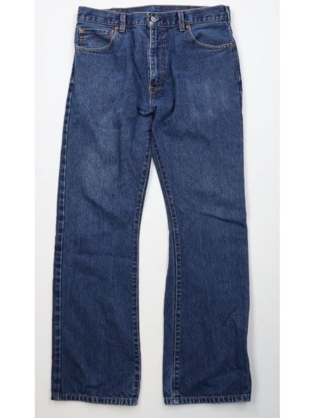 Vintage Y2K Levis 517 Mens 34x32 Faded Western Flared Wide Leg Denim Jeans Blue